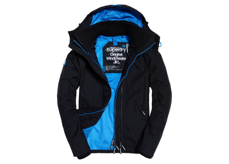 Pop Zip Hooded Technical Windcheater Jacket